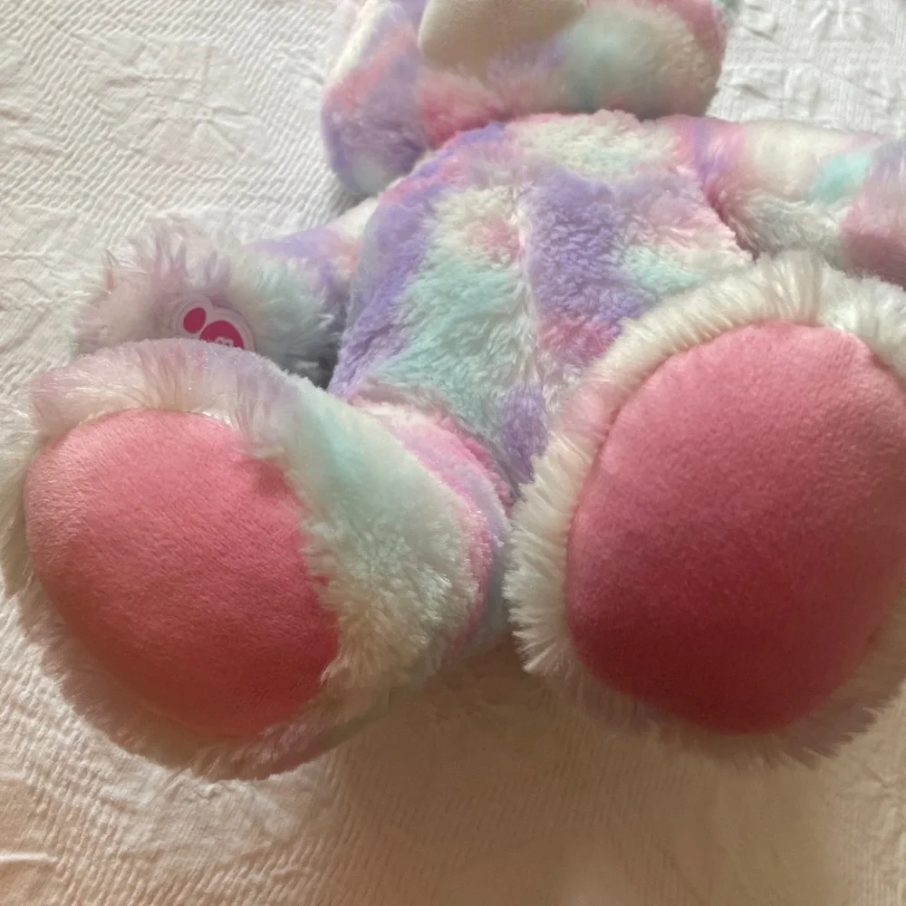 Build-A-Bear Pastel Plush Cat Toy